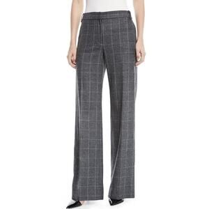 NWOT Equipment Femme Hagan Trouser Pants Wool Cashmere Blend Gray Size 2 Women
